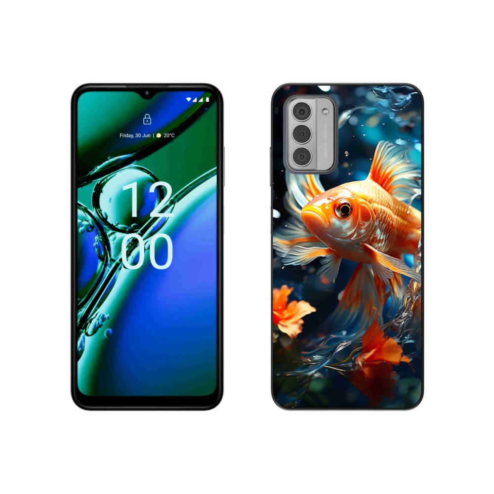 Zselés borítás mmCase a Nokia G42 készülékhez - halak