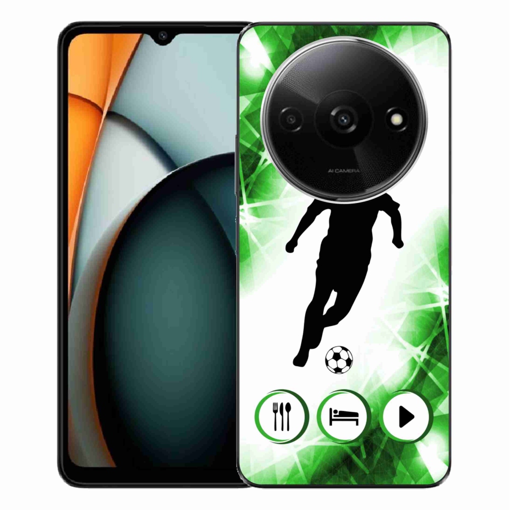 Gél borító mmCase a Xiaomi Redmi A3-hoz - focista