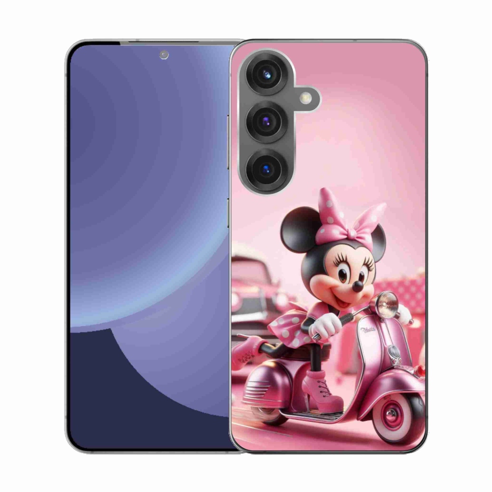 Zselés borítás mmCase Samsung Galaxy S25 készülékhez - minnie 1