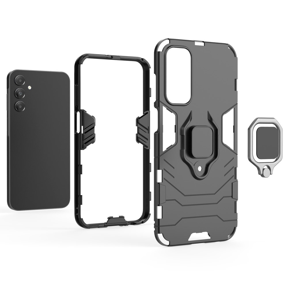 Guardy tartós hibrid borítás Samsung Galaxy A15 4G/5G készülékhez - fekete