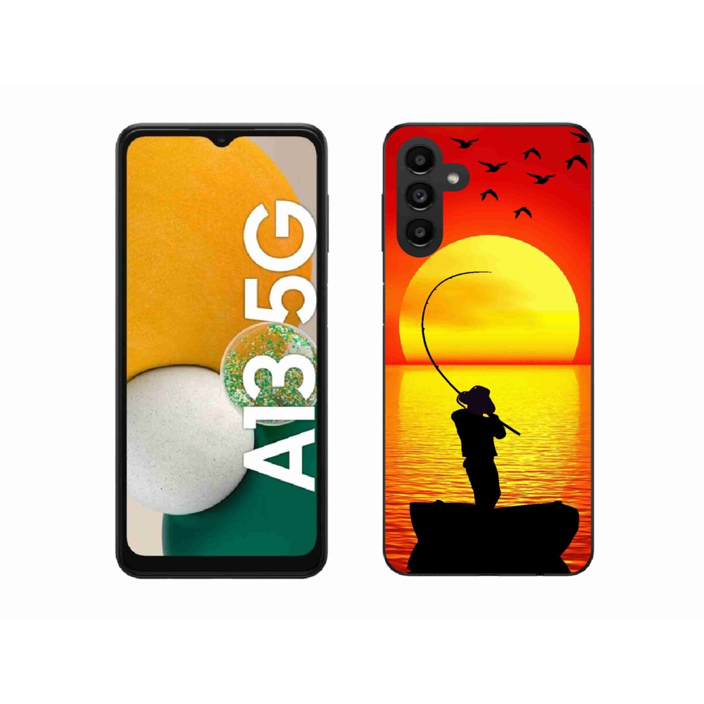 Zselés borítás mmCase Samsung Galaxy A13 5G - halászat