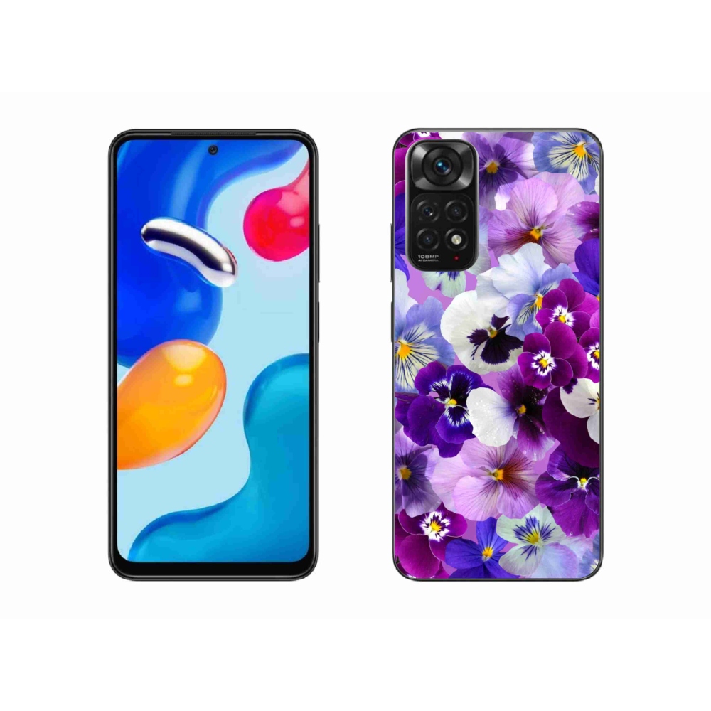 Gél borító mmCase a Xiaomi Redmi Note 11S 4G - virágok 9