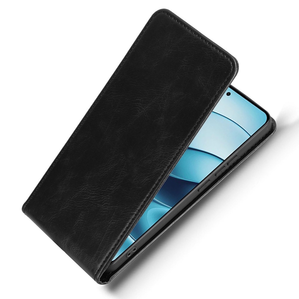 Vert flip tok a Xiaomi Redmi Note 14 5G-hez - fekete