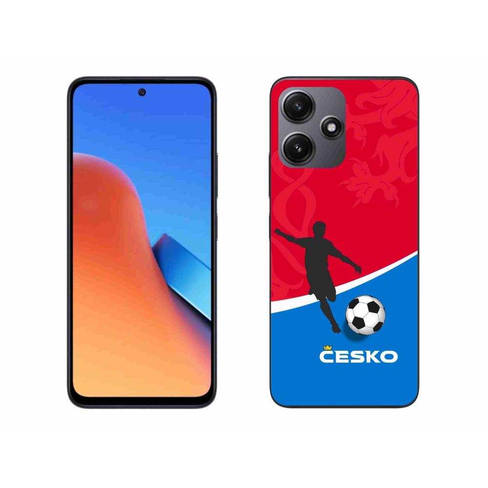 Gél borítás mmCase a Xiaomi Redmi 12 5G-hez - futball Csehország