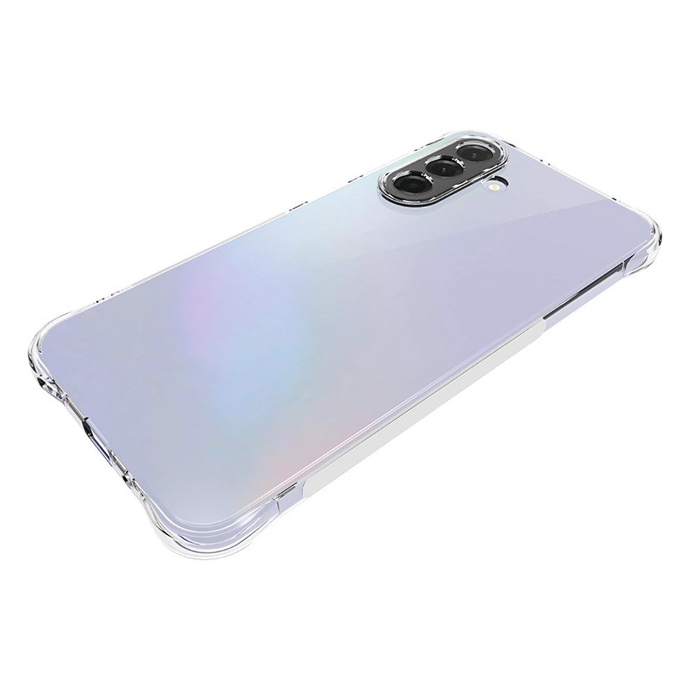 Átlátszó zselés tok Samsung Galaxy A17 5G készülékhez, megerősített sarkokkal