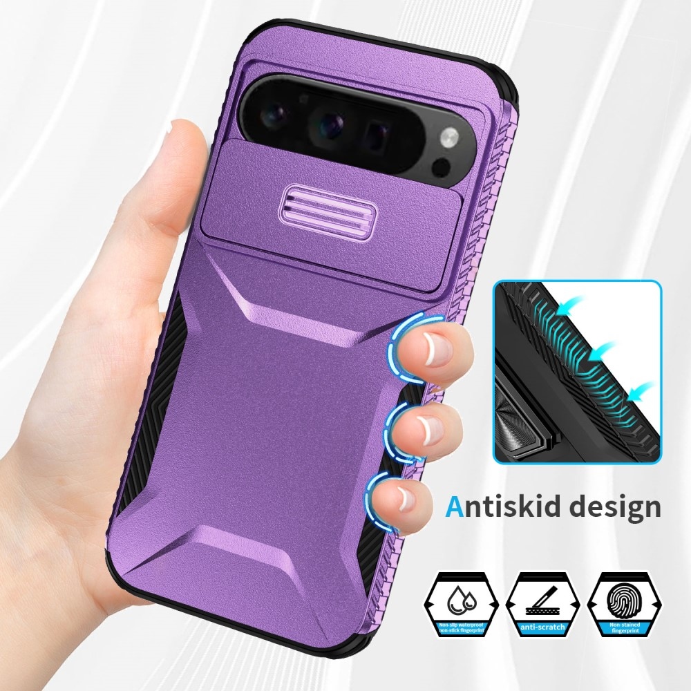 Fedél ellenálló borítás a Google Pixel 9 Pro XL-en - lila