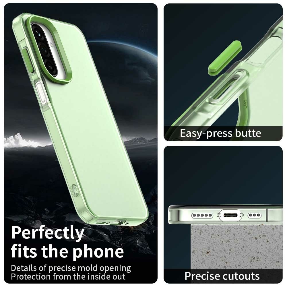 Candy matt zselés tok Samsung Galaxy A26 5G - zöld