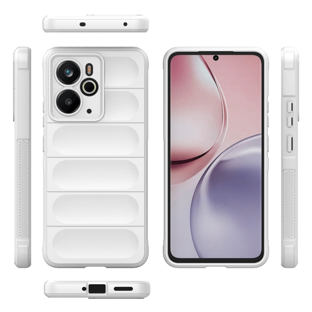 Rugg tartós zselés tok a Realme 14 5G készülékhez - fehér