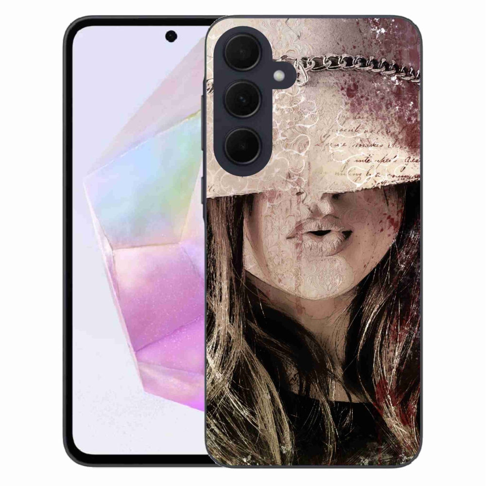 Gél borítás mmCase Samsung Galaxy A35 5G - lány