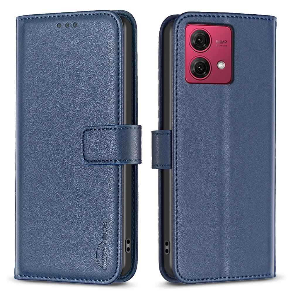 BNF könyvtáska Motorola Moto G84 5G - kék