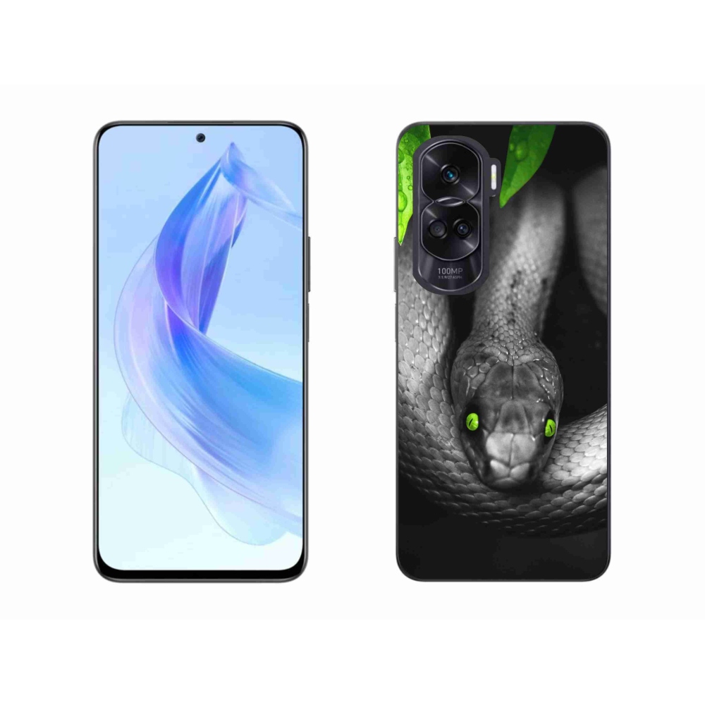Zselés borítás mmCase a Honor 90 Lite-hoz - kígyó