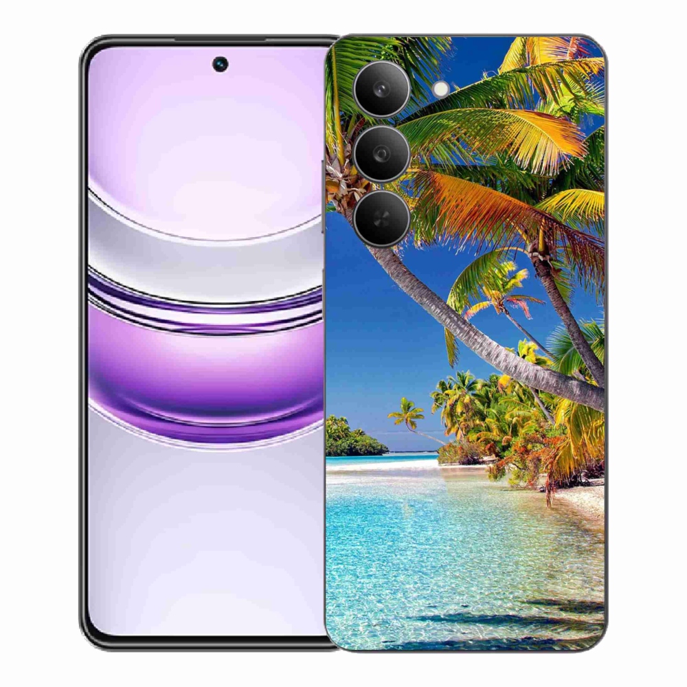 Gél borító mmCase a Realme 14x 5G készülékhez - tengerparton