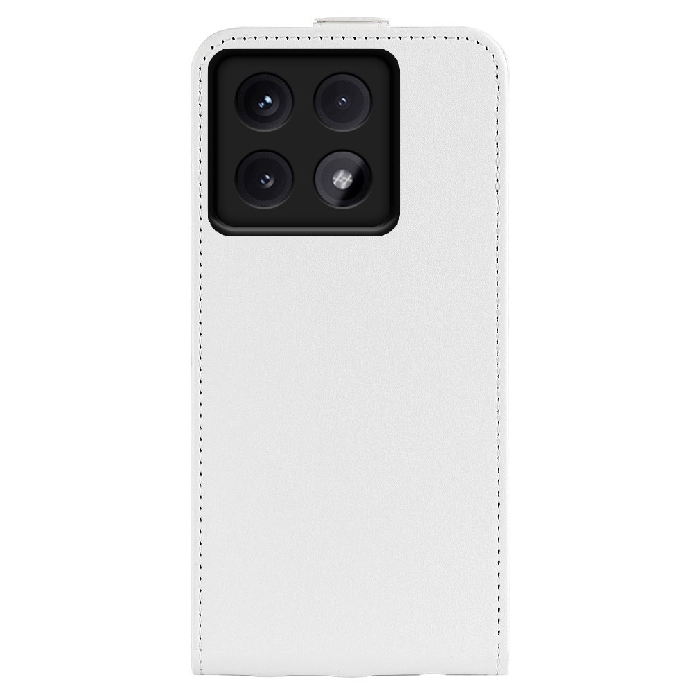Függőleges könyvtáska Xiaomi 14T Pro-hoz - fehér