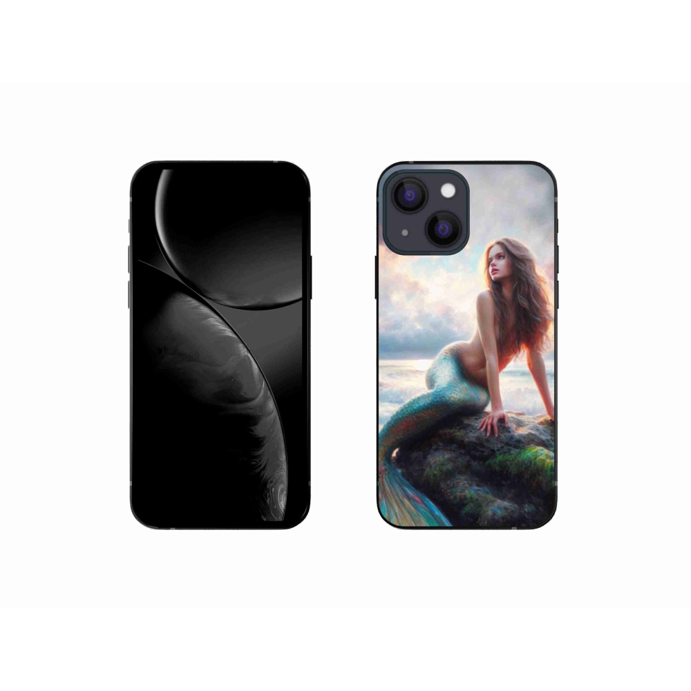 Zselés borítás mmCase iPhone 13 mini 5.4 - sellő - hableány