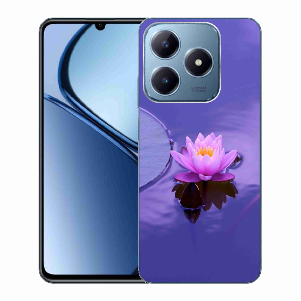 Gél tok mmCase a Realme C63 készülékhez - virág a felületen