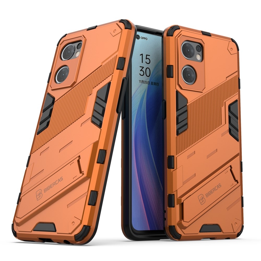 Armory tartós borító Oppo Find X5 Lite készülékhez - narancssárga