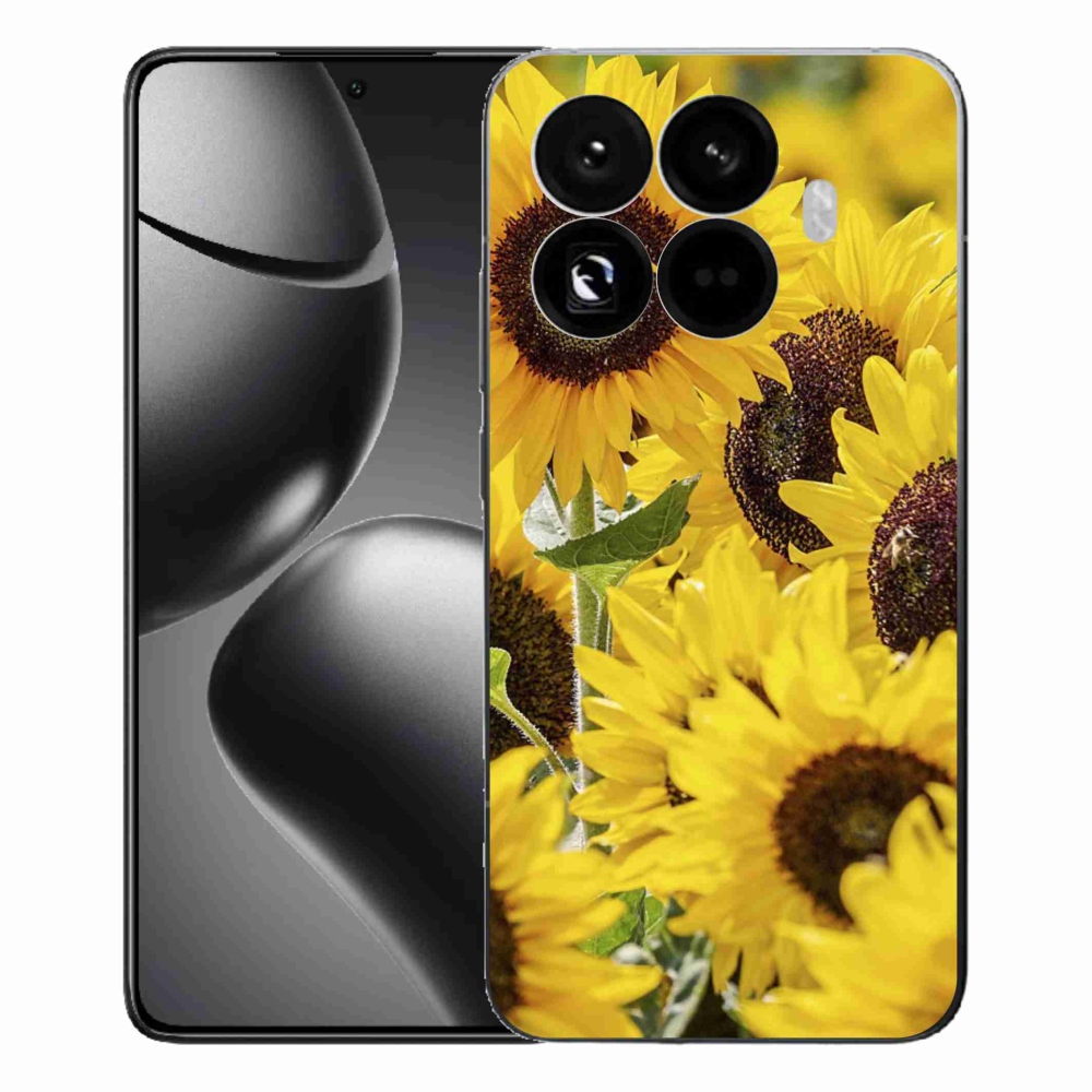 Gél borítás mmCase a Xiaomi 15T Pro számára - Napraforgó