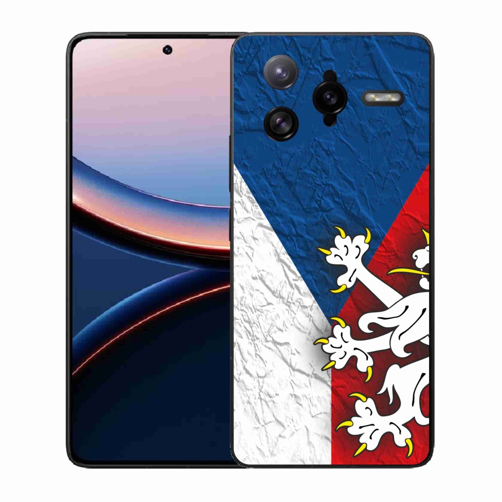 Gél borítás mmCase a Xiaomi Poco F7 Ultra számára - cseh zászló 1