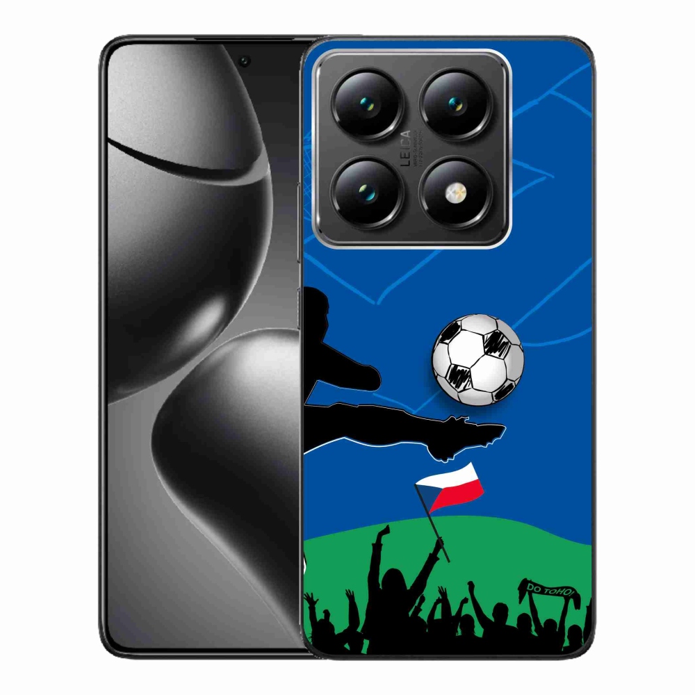 Gél borítás mmCase a Xiaomi 14T Pro számára - futball rajongóknak