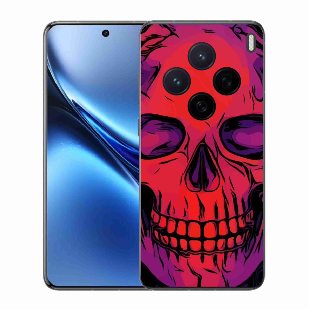 Zselés borítás mmCase a Vivo X200 5G-hez - koponya