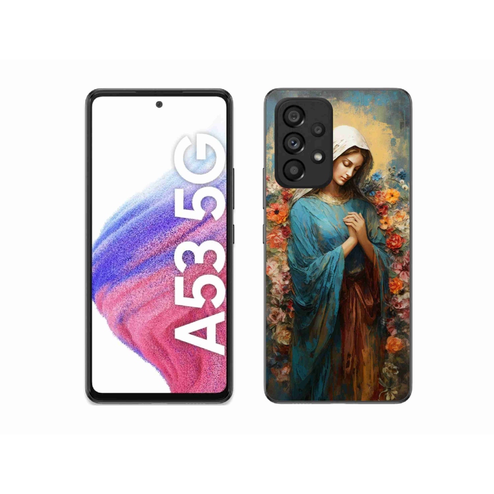 Zselés borítás mmCase Samsung Galaxy A53 5G - szent nőhöz