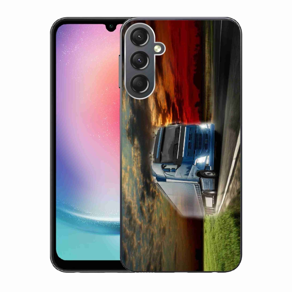 Gél borítás mmCase Samsung Galaxy A24 - teherautó 4