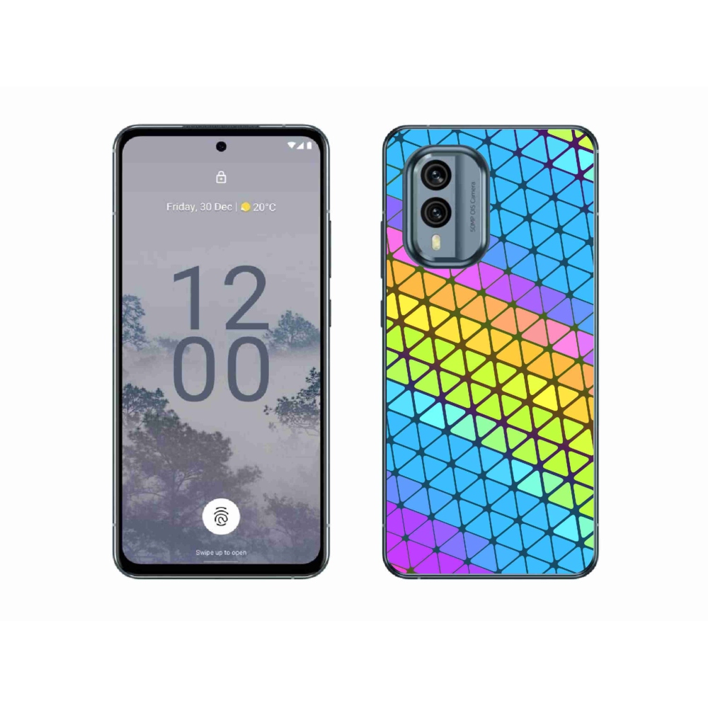 Zselés borítás mmCase a Nokia X30 5G készülékhez - absztrakt motívum 16