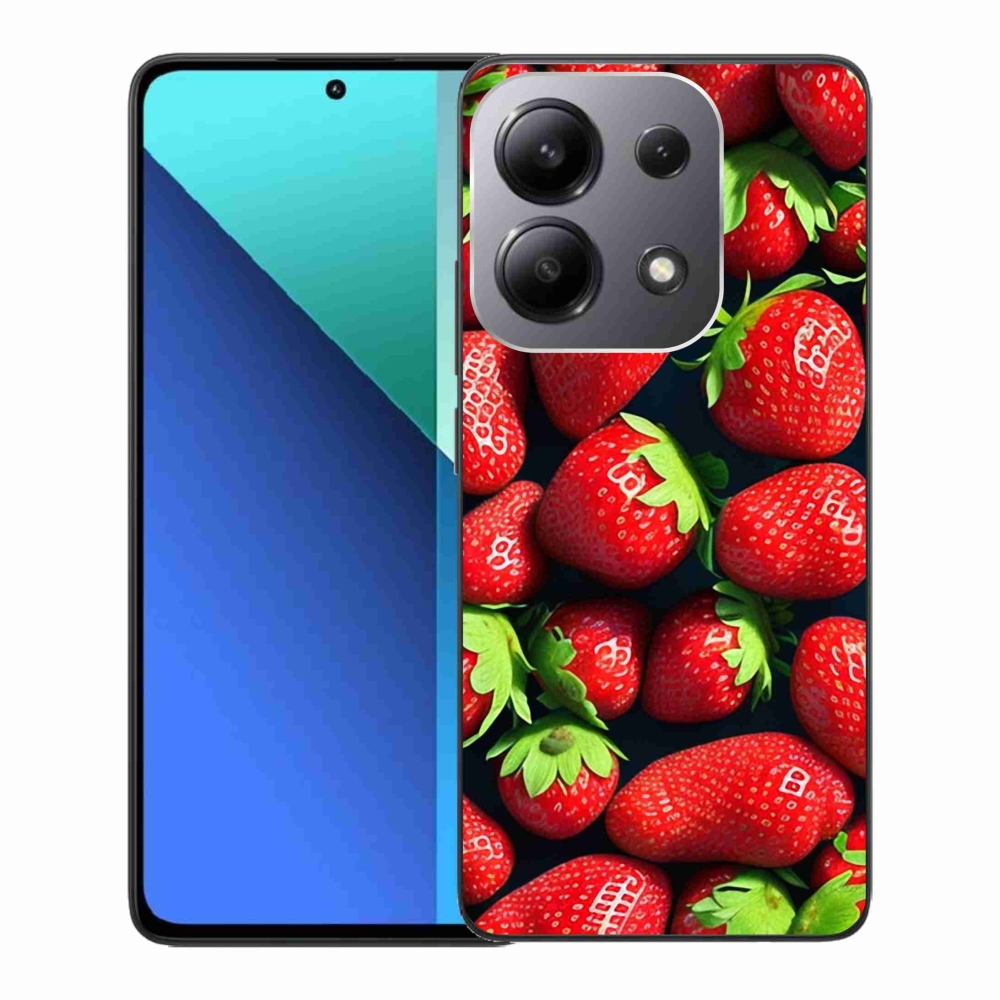 Gél borítás mmCase a Xiaomi Redmi Note 13-hoz - eper