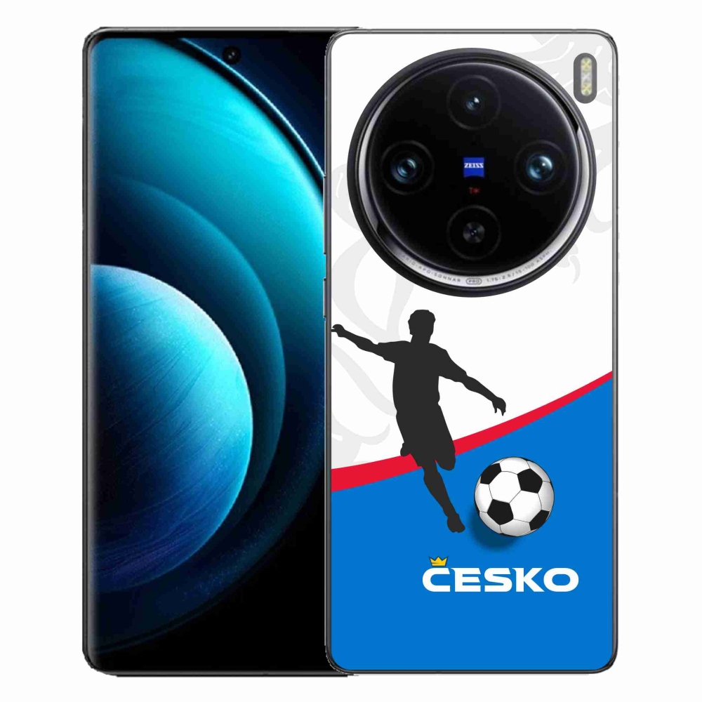 Gél borítás mmCase a Vivo X100 Pro 5G - futball Csehország 1
