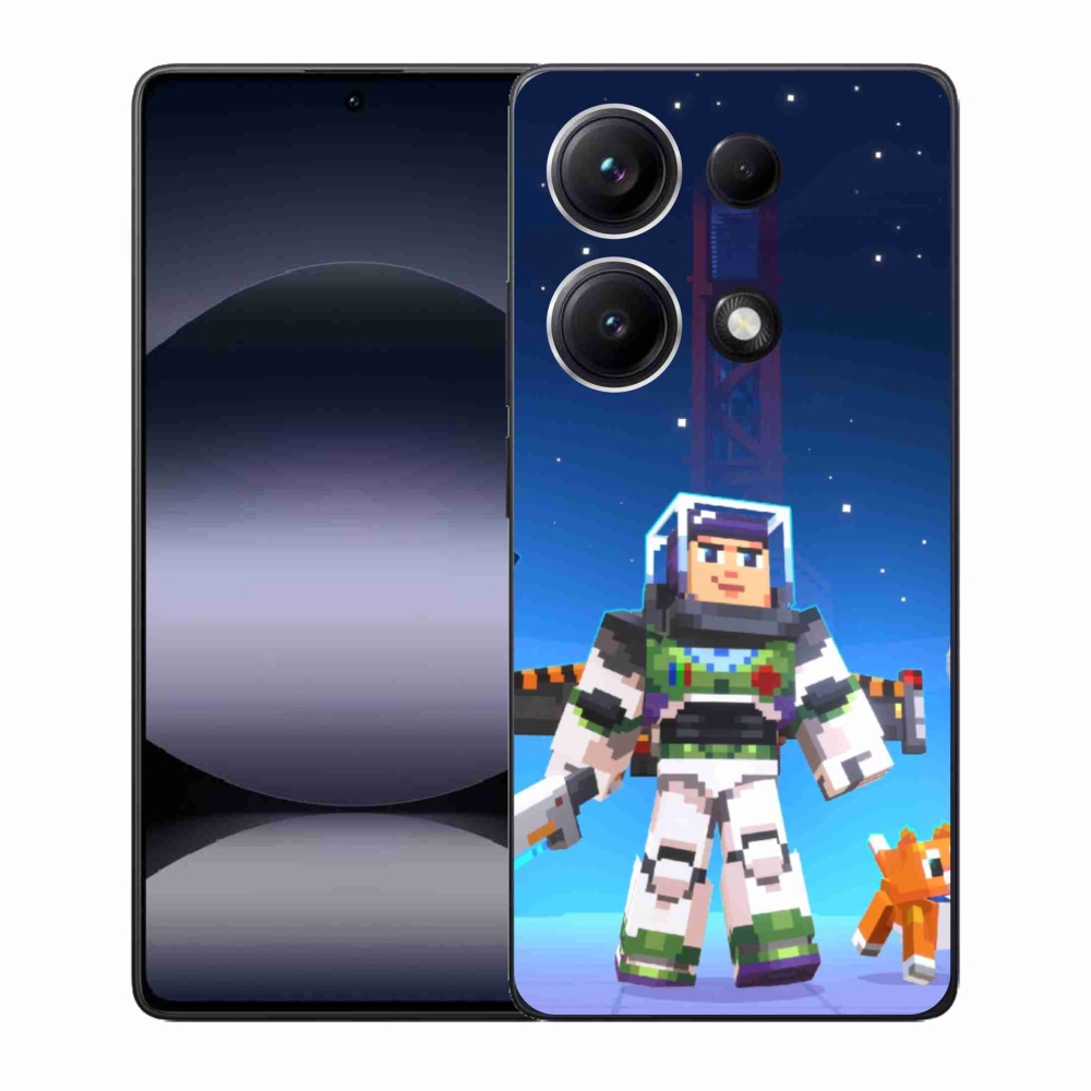 Gél borítás mmCase a Xiaomi Redmi Note 14S-hez - minecraft 2