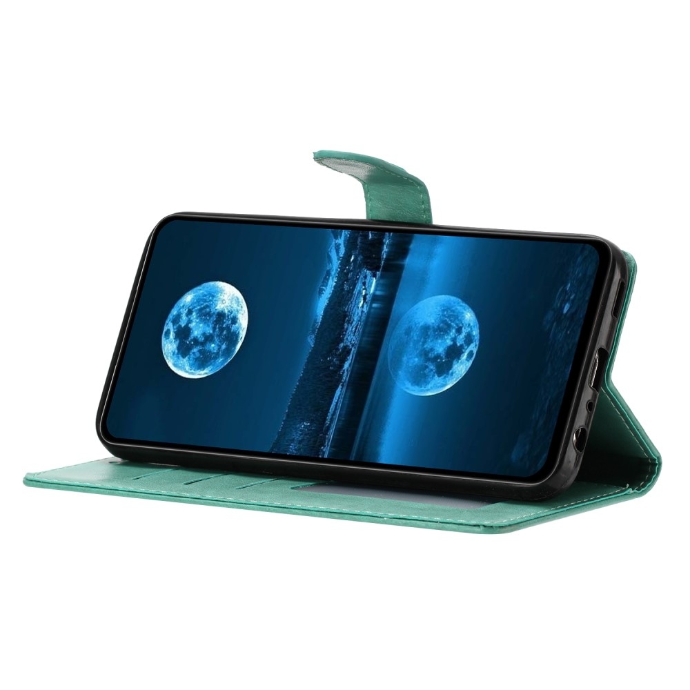 Könyvtáska a Google Pixel 9a készülékhez - teáskék színben