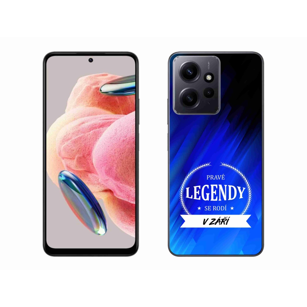 Gél borítás mmCase a Xiaomi Redmi Note 12 4G - Legendák szeptemberi kék háttérrel