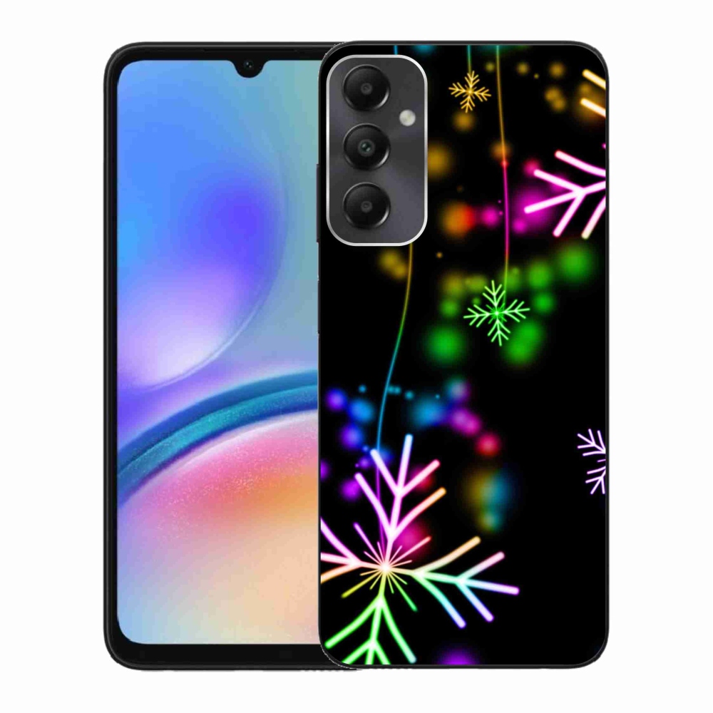 Zselés borítás mmCase Samsung Galaxy A05s készülékhez - színes pelyhekkel