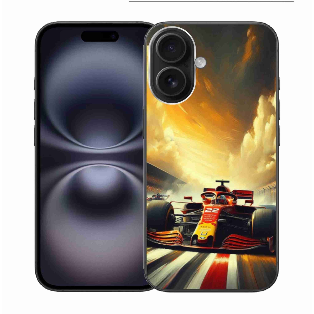 Zselés borítás mmCase iPhone 16 készülékhez - formula 2