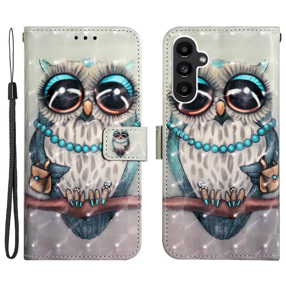 Patte könyv tok Samsung Galaxy A24-hez - bagoly