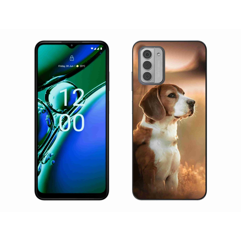 Zselés tok mmCase a Nokia G42 készülékhez - bézs színű