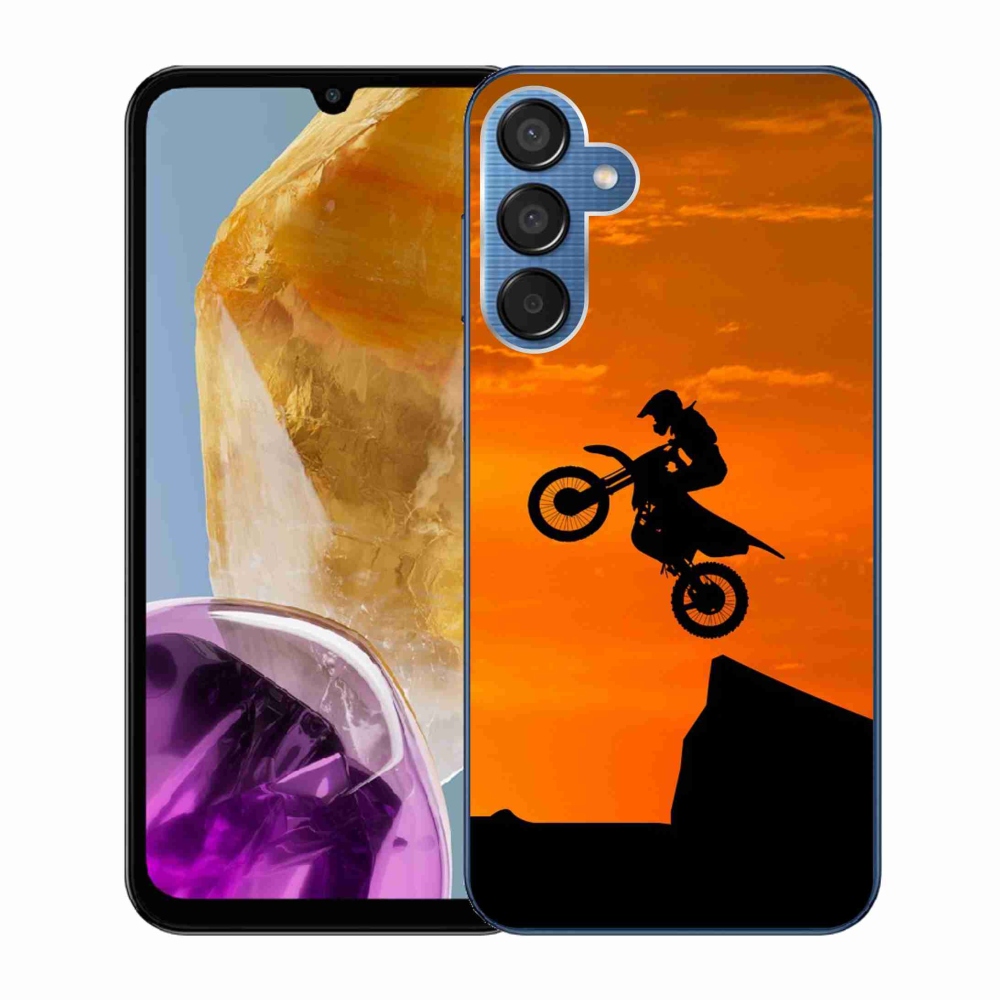 Gél védőhuzat mmCase Samsung Galaxy M15 5G - motocross