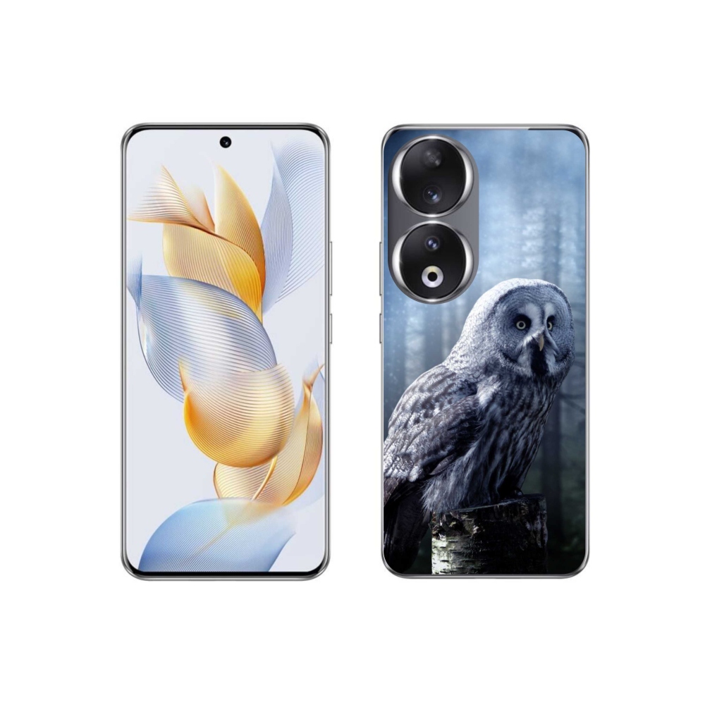 Zselés borító mmCase a Honor 90-hez - bagoly