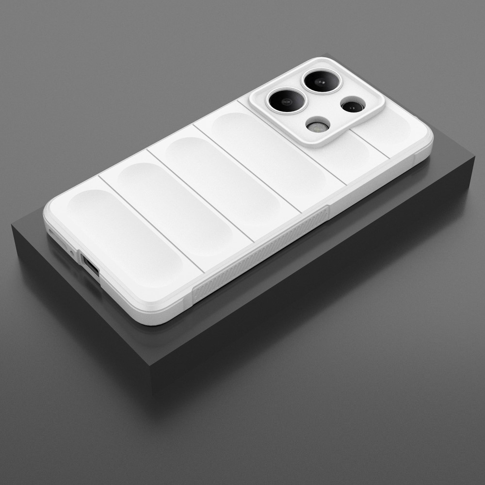 Rugg tartós zselés tok Xiaomi Redmi Note 13-hoz - fehér