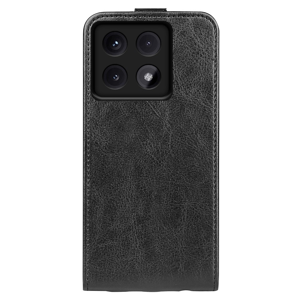Függőleges könyvtáska Xiaomi 14T Pro-hoz - fekete