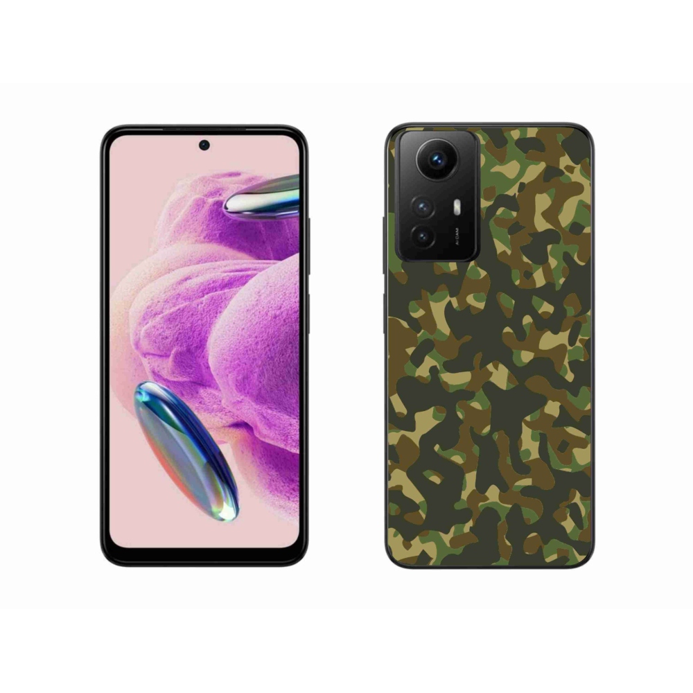 Gél borítás mmCase a Xiaomi Redmi Note 12S-hez - terepszínű minta 1