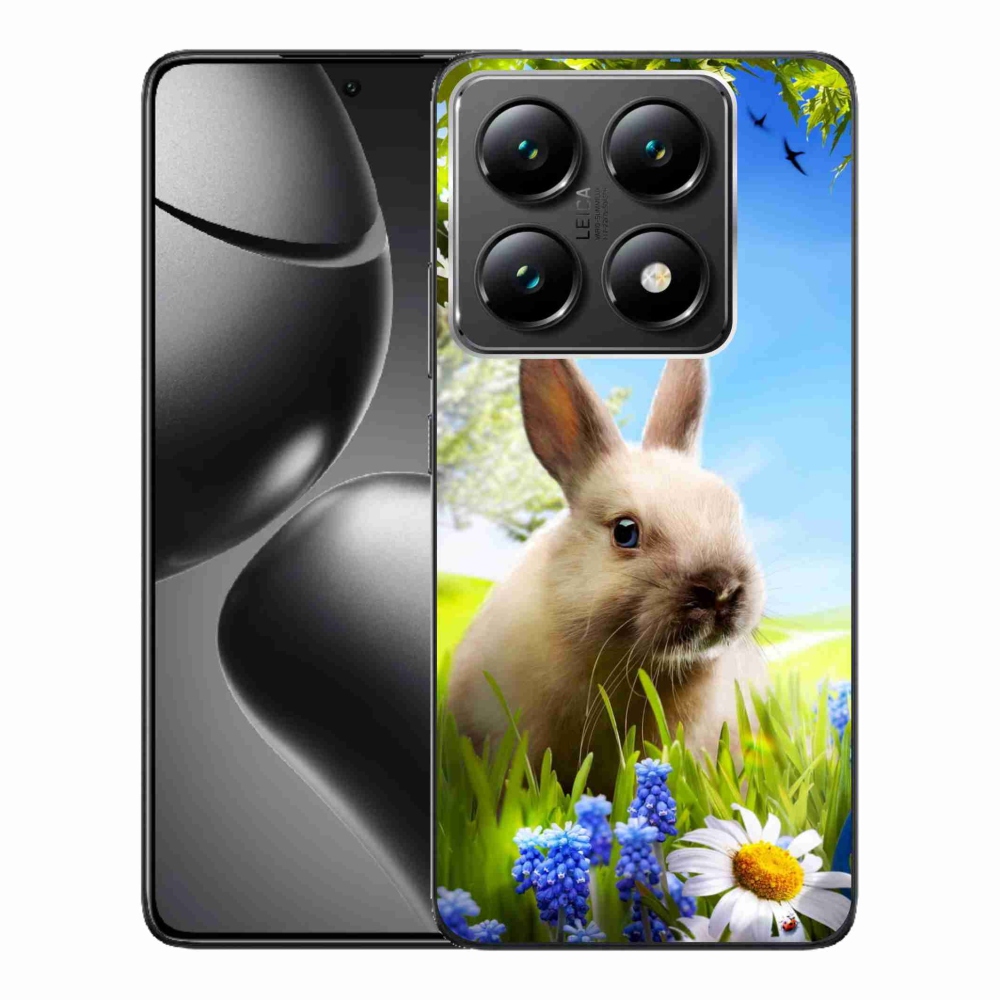 Gél borítás mmCase a Xiaomi 14T Pro számára - nyuszi