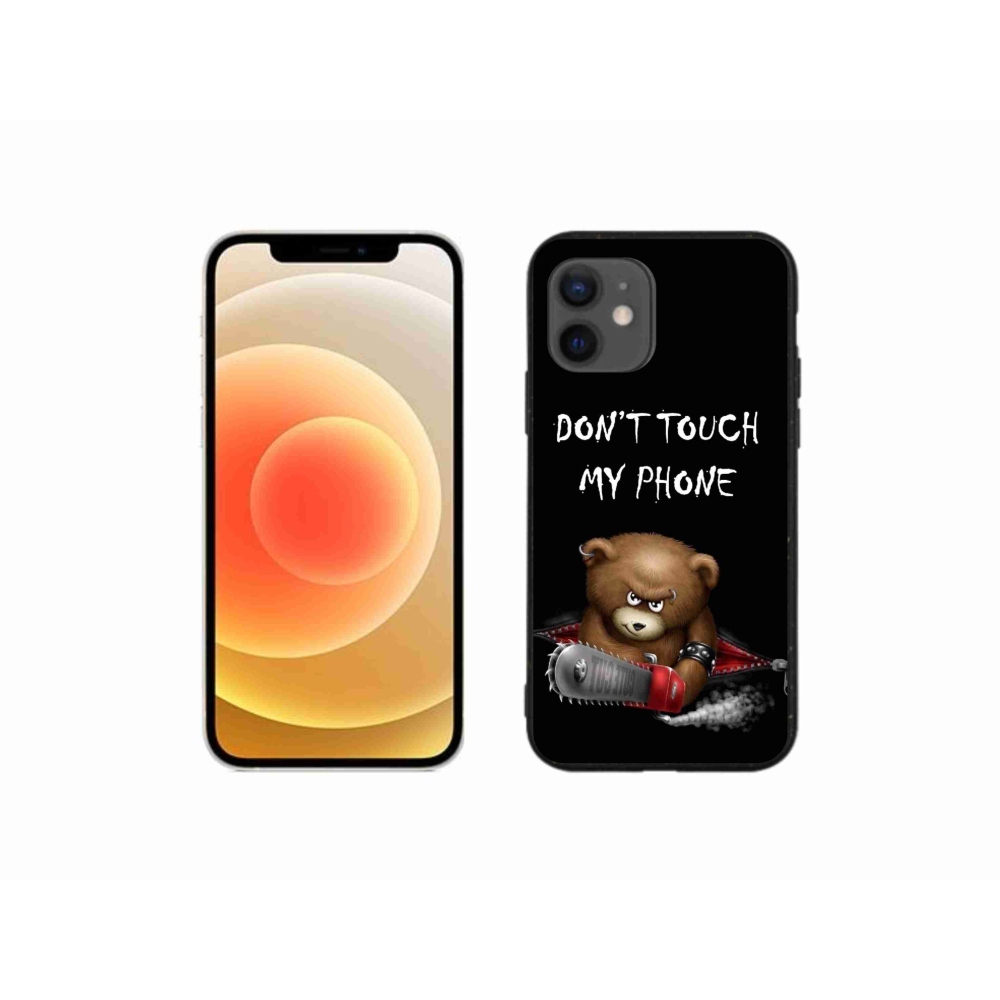 Zselés borítás mmCase iPhone 12 mini készülékhez - ne érintse meg a telefont