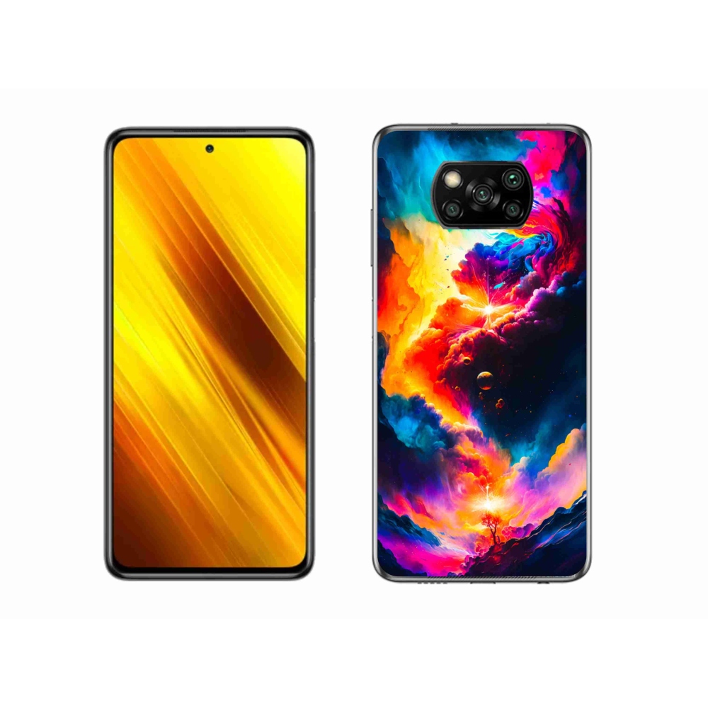 Gél borítás mmCase a Xiaomi Poco X3 Pro számára - absztrakt motívum