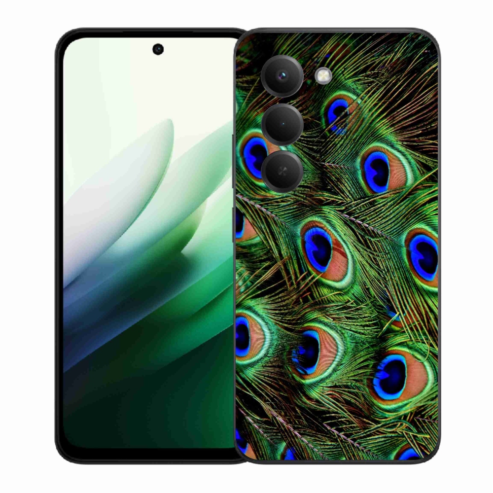 Gél borítás mmCase a Xiaomi Redmi 15 5G számára - pávatoll