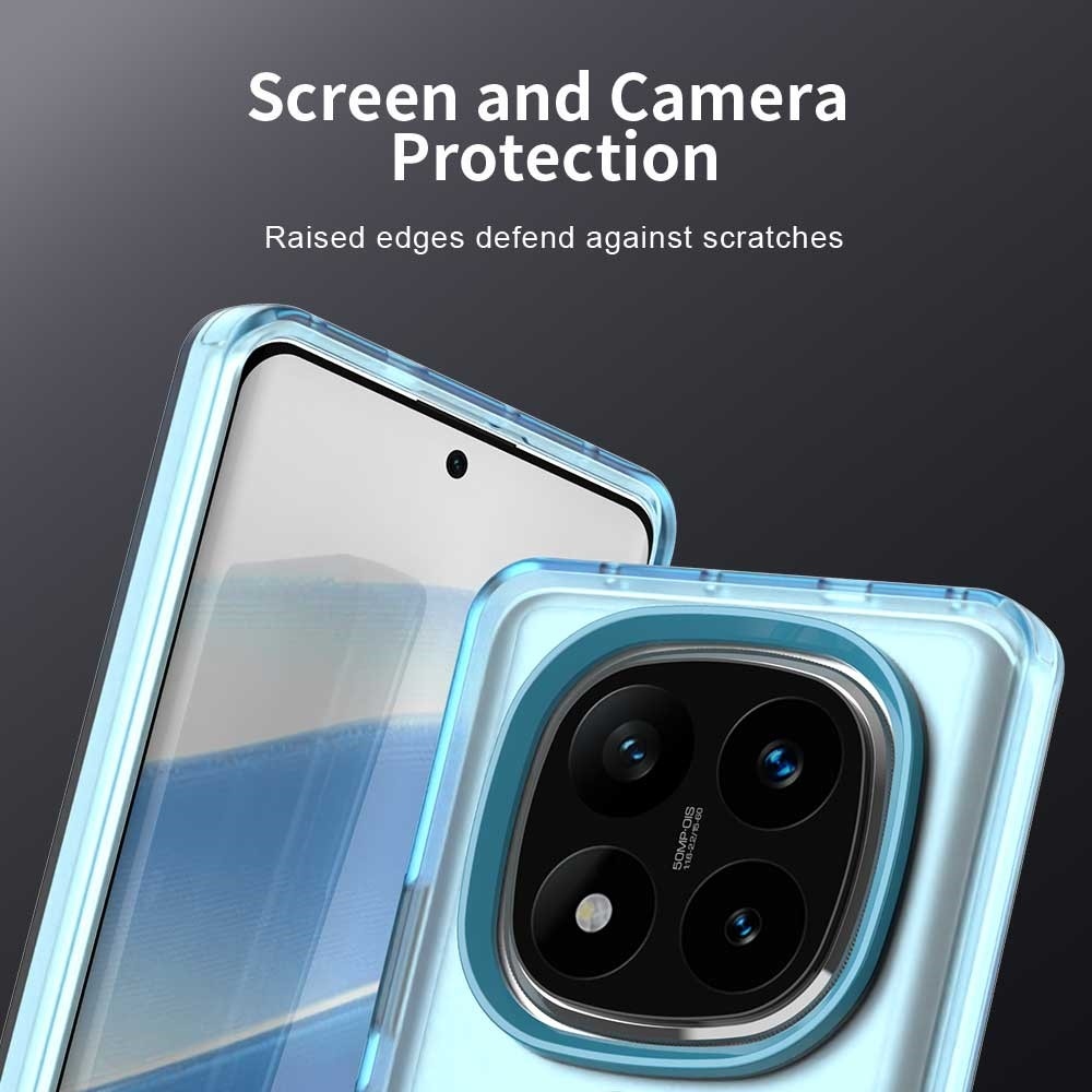 Candy zselés tok MagSafe-val a Xiaomi Redmi Note 14 Pro-ra - kék