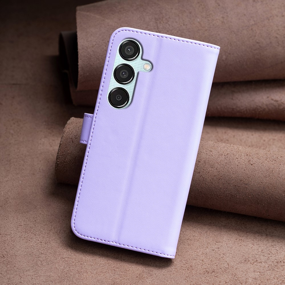 BNF könyvtáska Samsung Galaxy M15 5G - világos lila