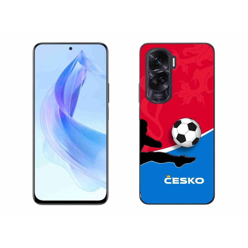 Gél borítás mmCase for Honor 90 Lite - futball Csehország 2