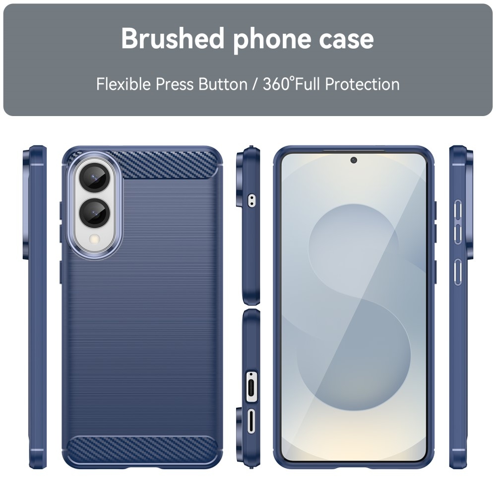 Szénálló zselés tok Samsung Galaxy S25 Edge készülékhez - kék