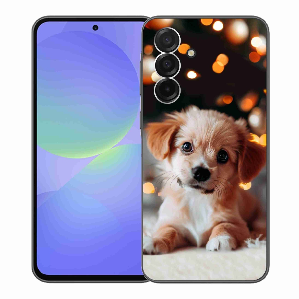 Zselés borítás mmCase Samsung Galaxy A36 5G - kölyökkutyakékhez